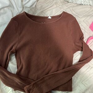 Cropped long sleeve